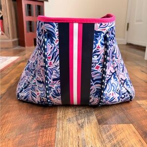 Simply Southern Pink and Blue Patterned Bag